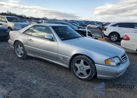 2001 Mercedes-Benz Sl 500 z USA, uszkodzony, nr VIN WDBFA68F31F195902
